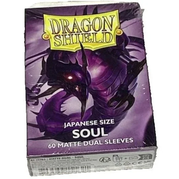 Dragon Shield Japanese Sz SOUL 10 Matte Duel Card Sleeves Mecha Case Purple  NEW - threedaughtersproperties.com